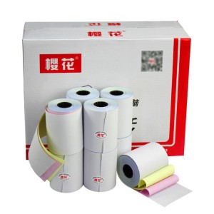 2 Ply Carbonless Paper Cash Register Receipt Rolls