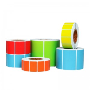 Colors 2.25×1.25 Direct Thermal Zebra Compatible Shipping Labels