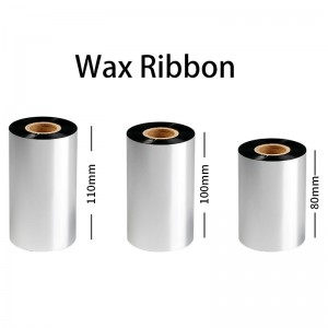 Black Thermal Transfer Ribbons – 110 x 300 meteres