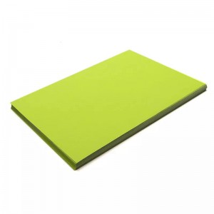 Brightly colored fluorescent paper label stickers