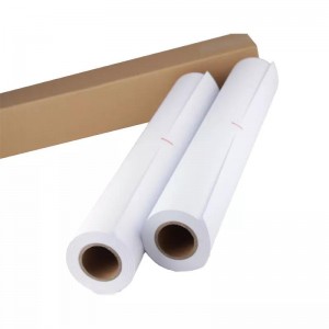 Cheapest CAD White 2 Inch/3 Inch Drawing Engineering Plotter Paper