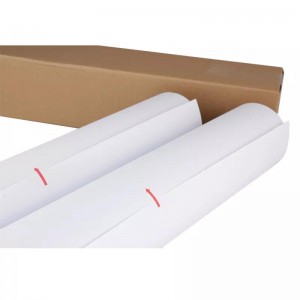 Cheapest CAD White 2 Inch/3 Inch Drawing Engineering Plotter Paper