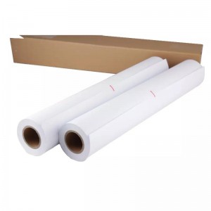 Cheapest CAD White 2 Inch/3 Inch Drawing Engineering Plotter Paper