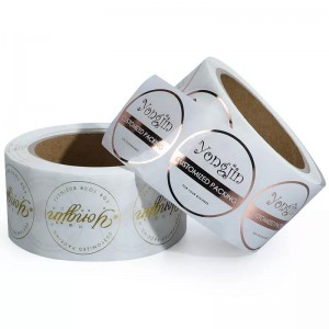Factory custom waterproof and oil proof labels