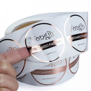 Factory custom waterproof and oil proof labels