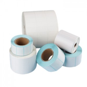 Label stickers printed with carbon ribbon