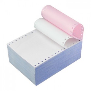 Printing 2 Ply Roll Computer Forms Dot Matrix Carbonless Paper