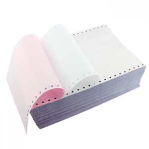 Printing 2 Ply Roll Computer Forms Dot Matrix Carbonless Paper