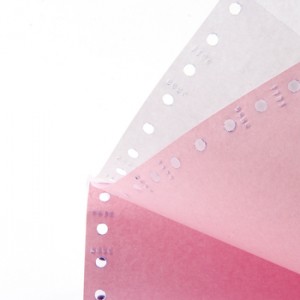 Printing 2 Ply Roll Computer Forms Dot Matrix Carbonless Paper