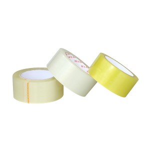 Strong self-adhesive packaging tape that can print patterns