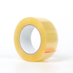 Strong self-adhesive packaging tape that can print patterns