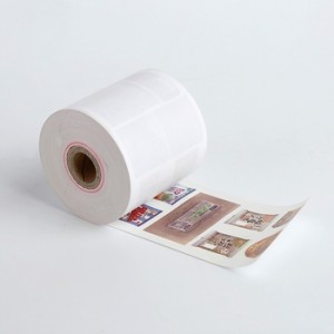 Thermal cash register paper that can be printed