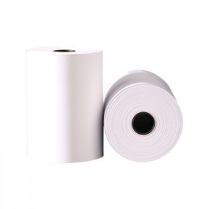 Water- and oil-resistant thermal synthetic paper