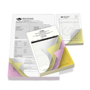 Bill Book with Your Company Name and Details.
