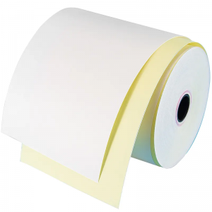 NO CARBON REQUIRED (NCR) / CARBONLESS PAPER ROLL.