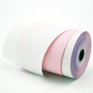 NO CARBON REQUIRED (NCR) / CARBONLESS PAPER ROLL.
