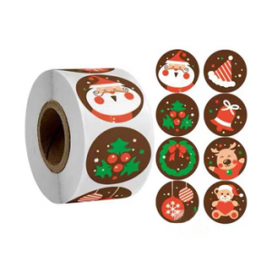 Decorate your Christmas presents with beautiful labels
