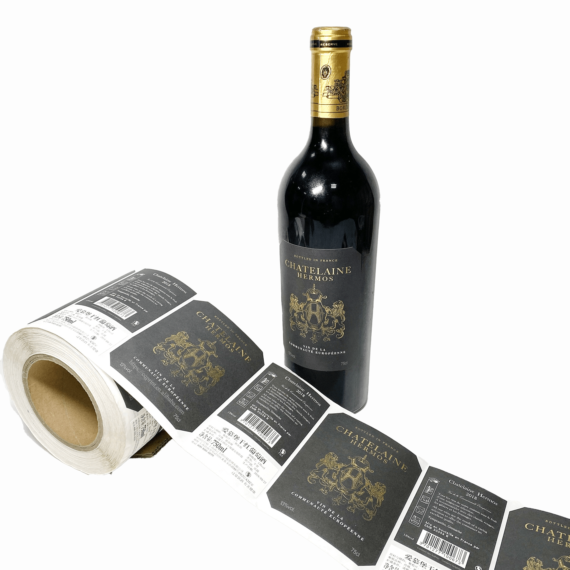 Factory custom adhesive label stickers7