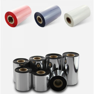 Reinforced resin ribbon for high-speed printing