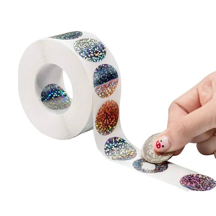 Use holographic stickers to make your packaging more three-dimensional 1